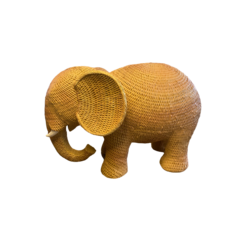 Escultura decorativa de elefante