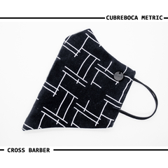 CUBREBOCAS BARBER - Metric by Lu