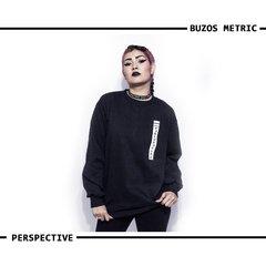 Buzo Perspective Negro - comprar online