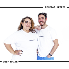 Remera ONLY WHITE. - tienda online