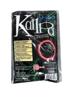 Maca en negra en polvo orgánica x 100 gr - Kallpa - 100% pura.