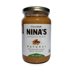 Mantequilla de maní x 380 gr - Nina's
