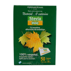 Endulzante de stevia sobres x 50 - Dulri