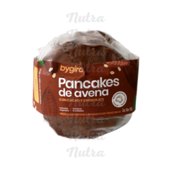 Pancakes de avena con cacao & chocolate x 6 un - Bygiro