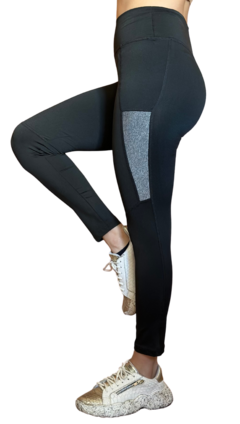 Calza Tiro Alto Suplex Leggings PowerFit Con Bolsilo en internet