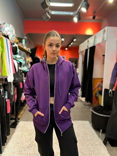 Campera de Algodón Violeta - comprar online