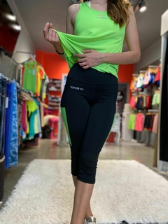 Calza Capri Pescadora Deportiva lycra Tiro Alto Mujer en internet