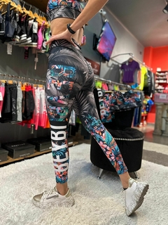 Imagen de Conjunto Beybi Deportivo Tropical estampado de Lycra