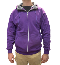 Campera Algodon Violeta - comprar online