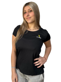 Remera Deportiva De Entrenamiento Mujer Amarillo