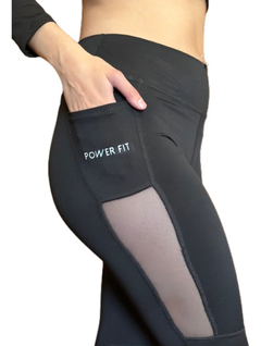 Capri Tiro Alto Lycra Mujer Deportiva con Transparencia en internet