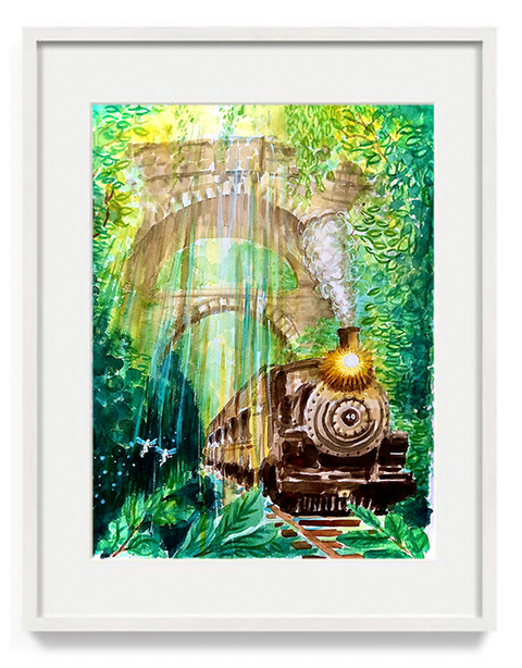 ESTAÇÃO LUZ – FINE ART (Print)