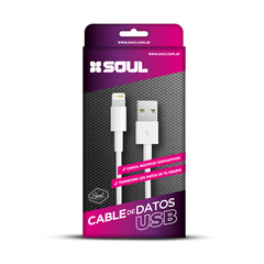 CONECTOR USB IPHONE 5 / 6 / 7 / 8 PLUS 2 METROS - comprar online