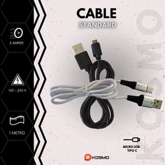 CABLE DE DATOS TYPE C KOSMO