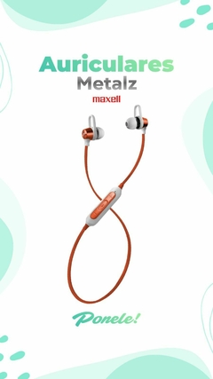 MANOS LIBRES BLUETOOTH MAXELL METALZ