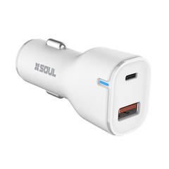 CARGADOR DE AUTO SOUL IPHONE DUAL FAST CHARGE 2.1A - comprar online