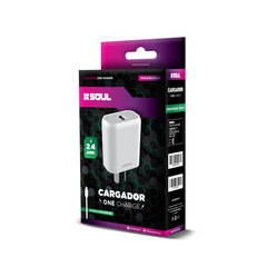 CARGADOR SOUL MICRO USB ONE CHARGE