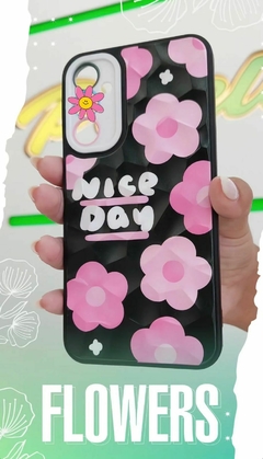 FUNDA CASE ESCAMAS FLOWER