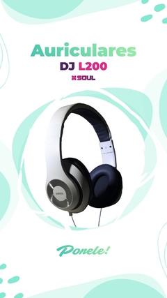 AURICULAR VINCHA STEREO SOUL DJ L200 - comprar online