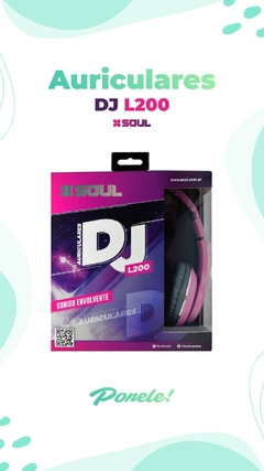 AURICULAR VINCHA STEREO SOUL DJ L200 - tienda online