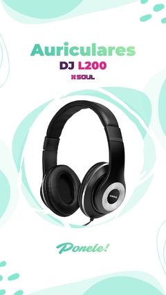 AURICULAR VINCHA STEREO SOUL DJ L200 en internet