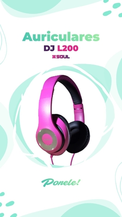 AURICULAR VINCHA STEREO SOUL DJ L200