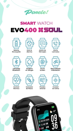 SMARTWATCH EVO 400 - comprar online