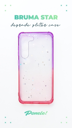 Imagen de FUNDA CASE BRUMA STAR DEGRADE GLITTER