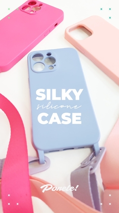 FUNDA SILICONE CASE CON CORREA - tienda online