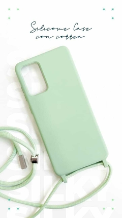 SILICONE CASE CON CORREA CORDON - comprar online