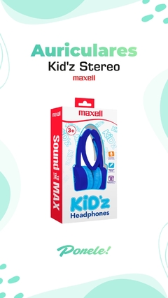 AUR STEREO MAXELL KID'Z VICNHA 3.5MM