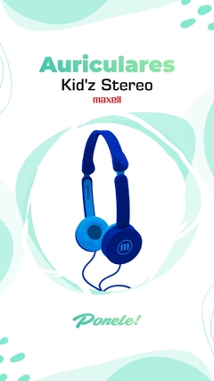 AUR STEREO MAXELL KID'Z VICNHA 3.5MM - comprar online