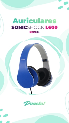 Auriculares Sonic Shock L600