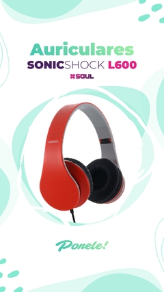 Auriculares Sonic Shock L600 - ponele accesorios