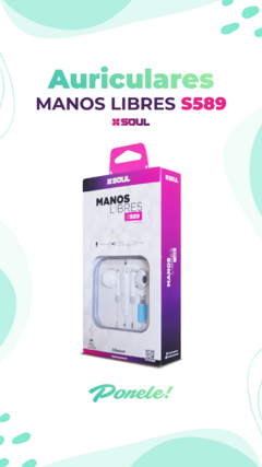 Manos Libres S589 (Tipo C) - ponele accesorios