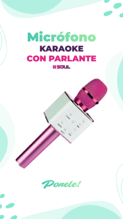 Micrófono Karaoke con Parlante - tienda online