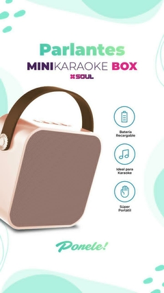 Parlante Mini Karaoke Box - ponele accesorios