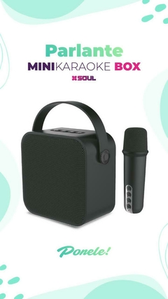 Parlante Mini Karaoke Box - comprar online