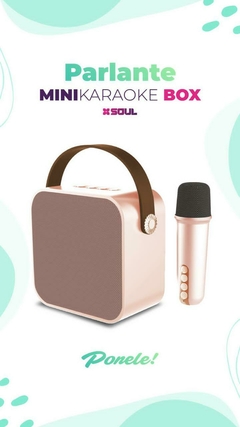 Parlante Mini Karaoke Box