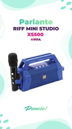 Parlante Riff Mini Studio XS 500 - comprar online