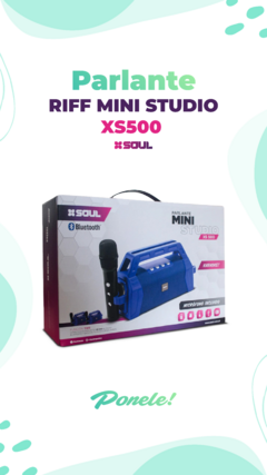 Parlante Riff Mini Studio XS 500 - tienda online