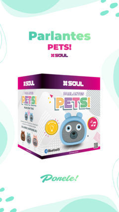 PARLANTE UNIVERSAL SOUL PET - comprar online