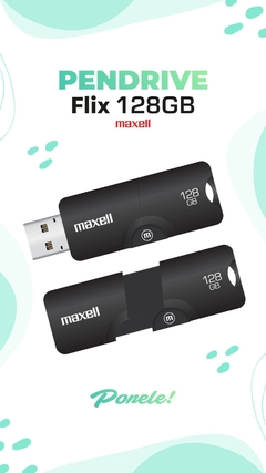 PENDRIVE MAXELL FLIX 128 GB 3.0 - comprar online