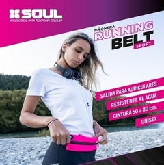 RIÑONERA RUNNING & SPORT FUCSIA - comprar online