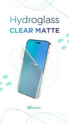 HYDROGLASS MATTE CLEAR HD