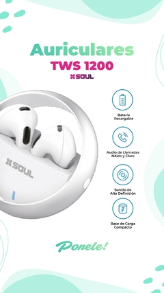 AURICULARES TWS 1200 - ponele accesorios