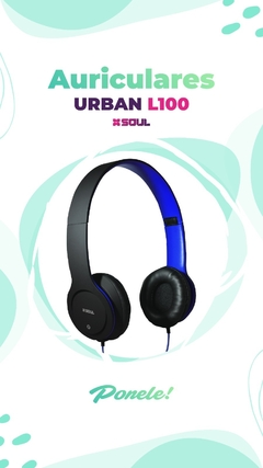 AURICULAR VINCHA STEREO SOUL URBAN L100 - ponele accesorios