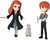 MINI FIGURA RON WEASLEY E GINNY WEASLEY MAGICAL MINIS FRIENDSHIP SET SUNNY