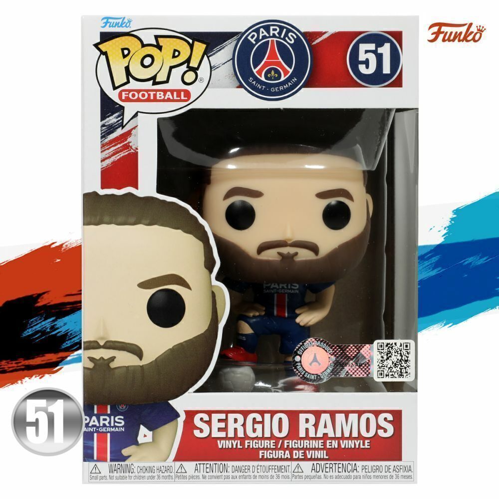 Funko POP! Football: Paris Saint-Germain - Sergio Ramos #51