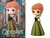 QPOSKET ANNA CORONATION STYLE DISNEY BANPRESTO BANDAI 20681